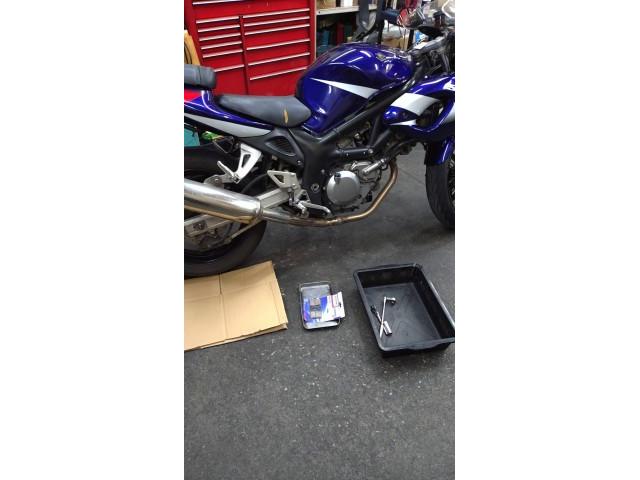 リヤブレーキパッド交換でご入庫いただきました