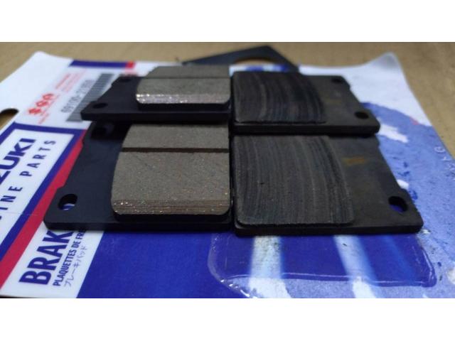 新品のパッドとの比較