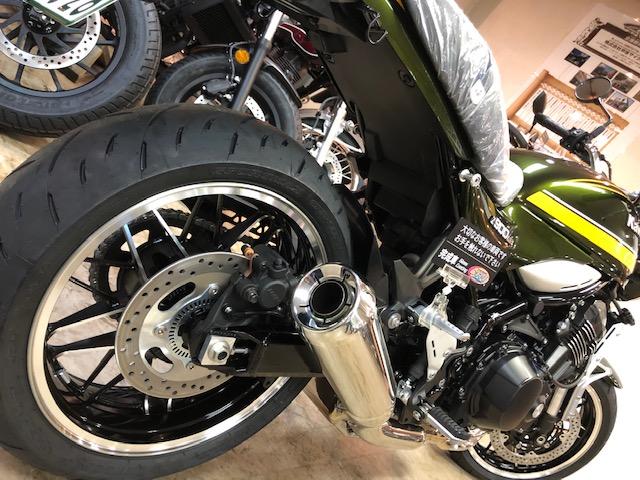 Z900RS CR-1フルコート施工（ハヤサカサイクル 泉バイパス店の作業実績 