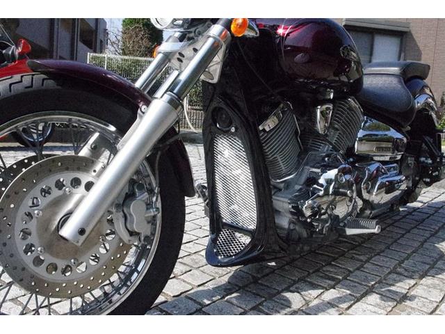 ドラッグスター1100 バガースタイル オールペイント