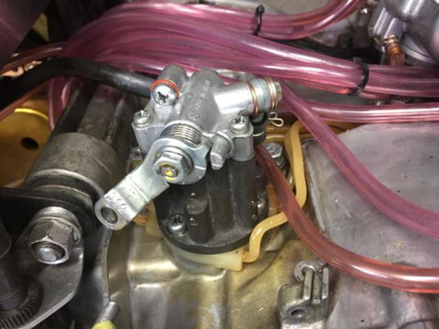 SUZUKI GT750 オイルポンプ分解修理（スタークラフトの作業実績