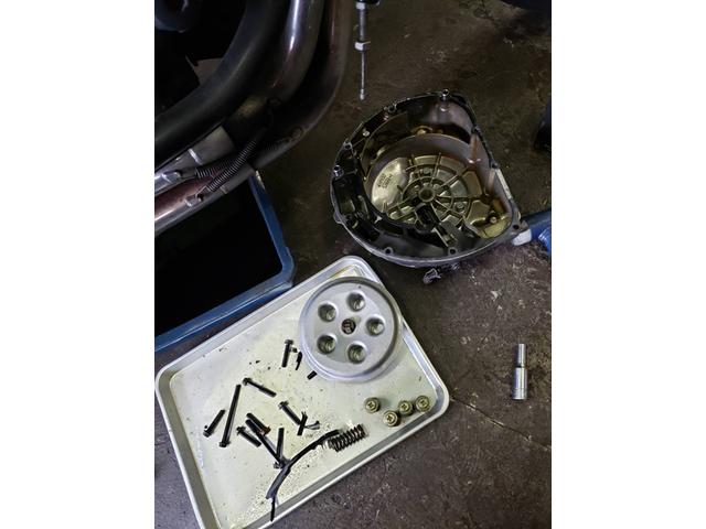 XJR400 クラッチ交換 東京都足立区 ビクトライクル