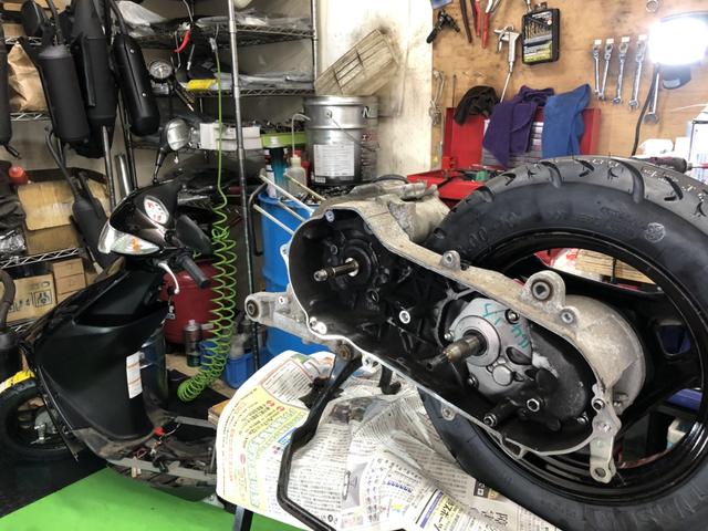 エンジン腰上分解（ＳＴ１ 【エスティーワン】の作業実績 2019/08/04）｜バイクの整備・メンテナンス・修理なら【グーバイク】