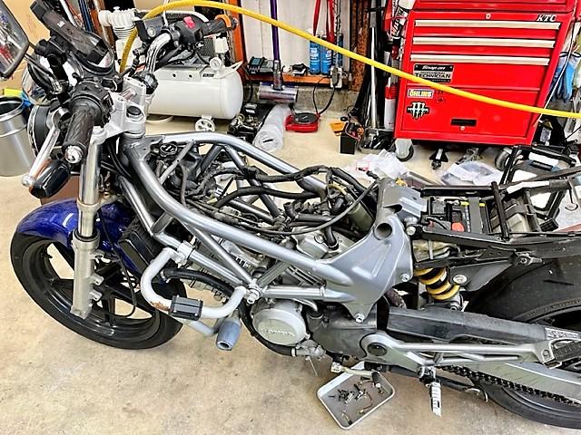 ＶＴＲ２５０ キャブレターＯＨ等 部品持ち込み（ファンビークル 八王子の作業実績  2023/02/03）｜バイクの整備・メンテナンス・修理なら【グーバイク】