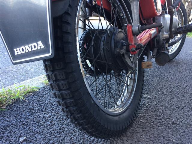 CT110(ハンターカブ)前後タイヤ/チューブ交換｜バイクの整備・メンテナンス・修理なら【グーバイク】
