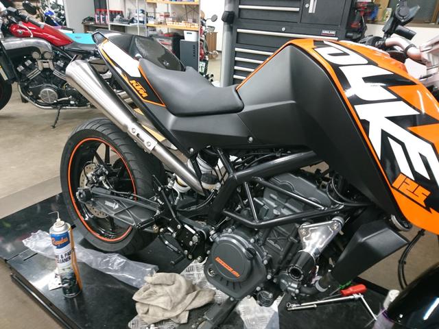 マフラー交換（Ｓｅｅｋｓの作業実績 2019/07/14）｜バイクの整備