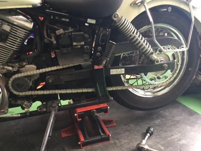 YAMAHA ドラッグスター250修理のお話し（moto Assy′s（もと