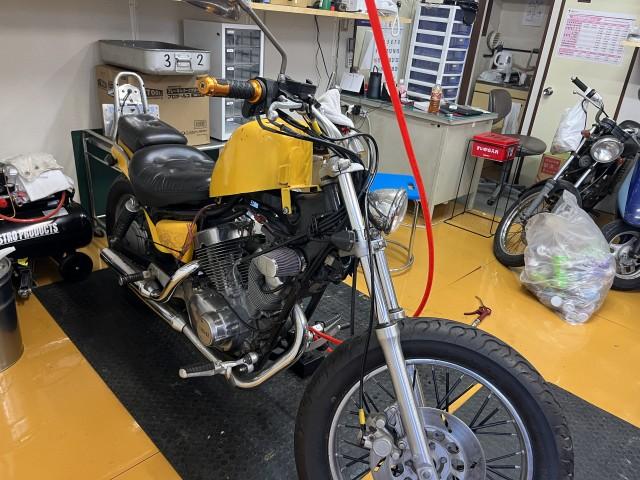 ビラーゴ250 カスタム キャブレターOH 東京都足立区 グロー