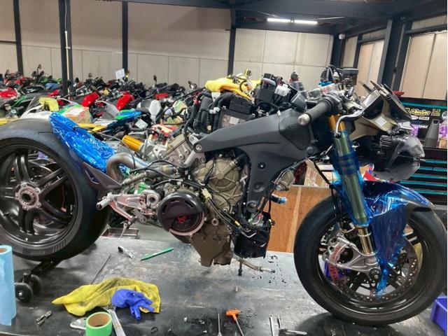 誰がどう見てもパニガーレV4SPです。
お疲れ様です。