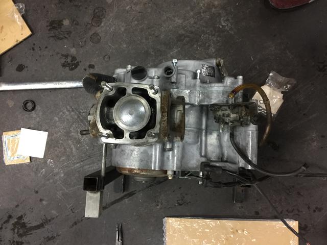 NSR50エンジンOH（（有）ケースリーオートの作業実績 2018/11/13