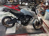 パンク修理でお預かりしたCB125R