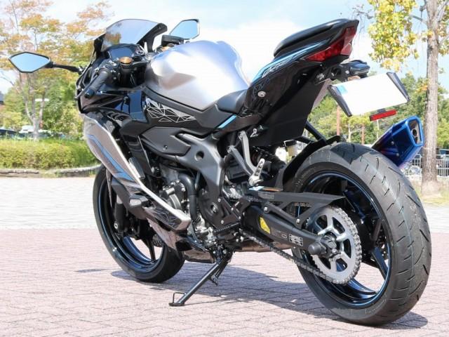 ninja zx25r 社外マフラー エキパイもついてます - マフラー