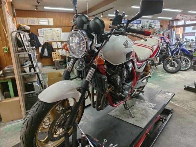 ミラーも新しく取付