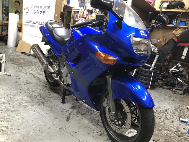 カワサキ ＺＺＲ４００ メンテナンス ＺＸ４００Ｎ（ＴＥＣＨＮＩＣＡＬ ＳＨＯＰ しらさぎ 合同会社 しらさぎの作業実績 2018/12/01）｜バイク の整備・メンテナンス・修理なら【グーバイク】