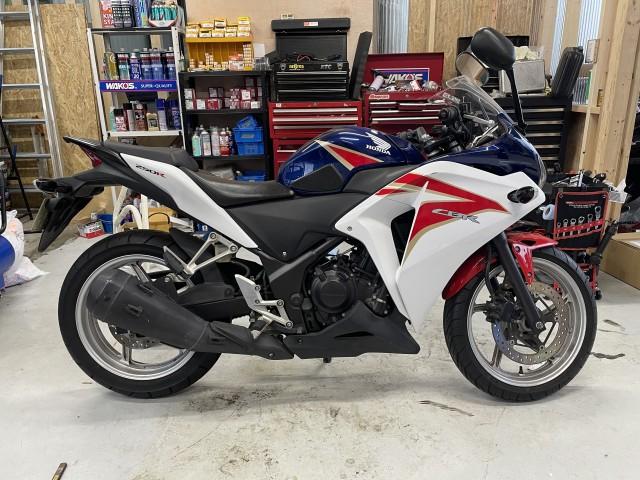 CBR250R修理