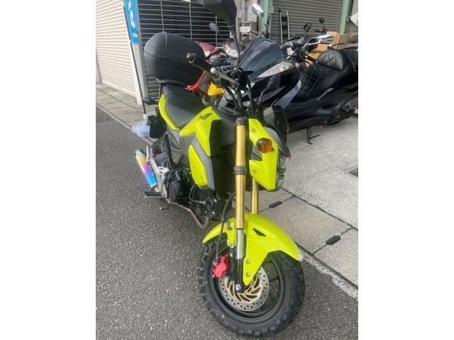 神戸市西区バイク ホンダ グロム ＪＣ６１ タイヤ交換 タイヤ持ち込み 