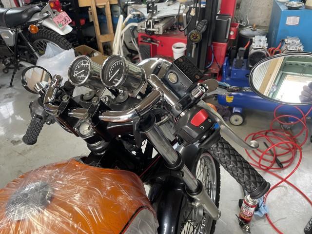 神戸市西区バイクブリップ交換