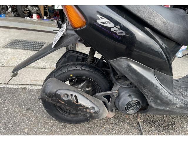 ライブディオ　ＡＦ３４　タイヤ交換　修理