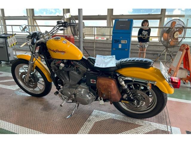 ハーレーダビッドソン XLH883Hugger スポーツスター883ハガー 継続車検 神戸市西区バイク車検 バイク車検 明石市バイク車検  バイクしらさぎ（ＴＥＣＨＮＩＣＡＬ ＳＨＯＰ しらさぎ 合同会社 しらさぎの作業実績 2023/10/31）｜バイクの整備・メンテナンス・修理なら  ...