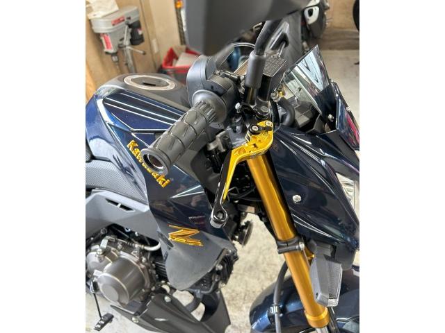 カワサキ Ｚ１２５ＰＲＯ ハンドル交換 持ち込み部品交換 取り付け カスタム １２５ｃｃ 神戸市西区バイクカスタム ＢＲ１２５Ｈ  バイクしらさぎ（ＴＥＣＨＮＩＣＡＬ ＳＨＯＰ しらさぎ 合同会社 しらさぎの作業実績 2023/11/28）｜バイクの整備・メンテナンス・修理なら  ...