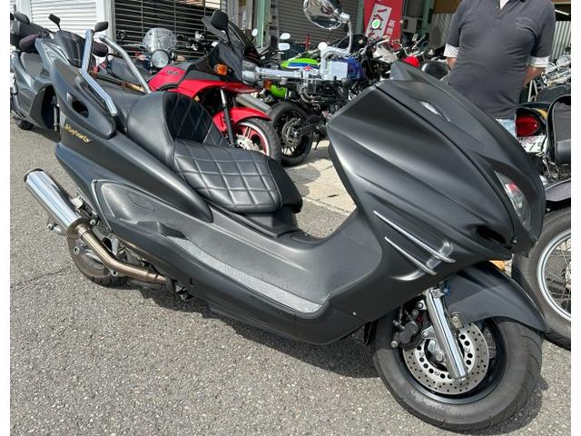 マジェスティ c 250 SG03J 社外 美しかっ マフラー ワンオフ？