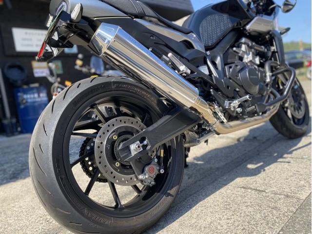 ホンダ　ＨＡＷＫ１１　カスタム　フルエキ　ナイトロン　ブレンボ　ワンオフ