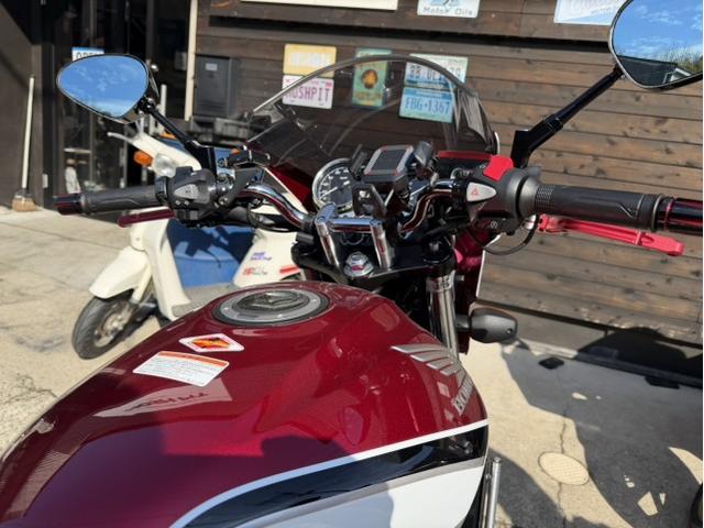 ＮＣ４２　ＣＢ４００ＳＦ　ハンドル交換