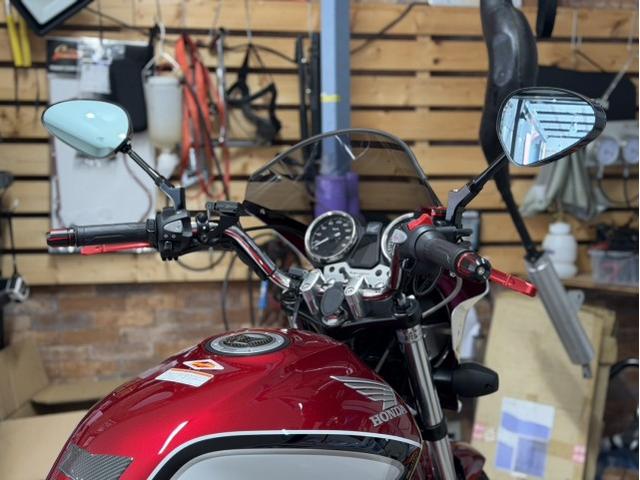 ＮＣ４２　ＣＢ４００ＳＦ　ハンドル交換