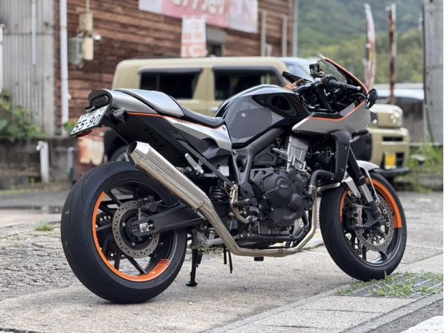 ホンダ HAWK11 モリワキスリップオン フルエキゾーストマフラー
