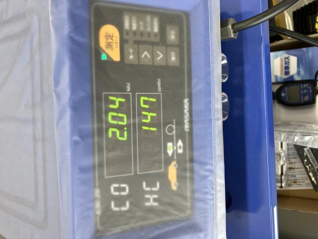 排気ｶﾞｽのﾃｽﾄになります