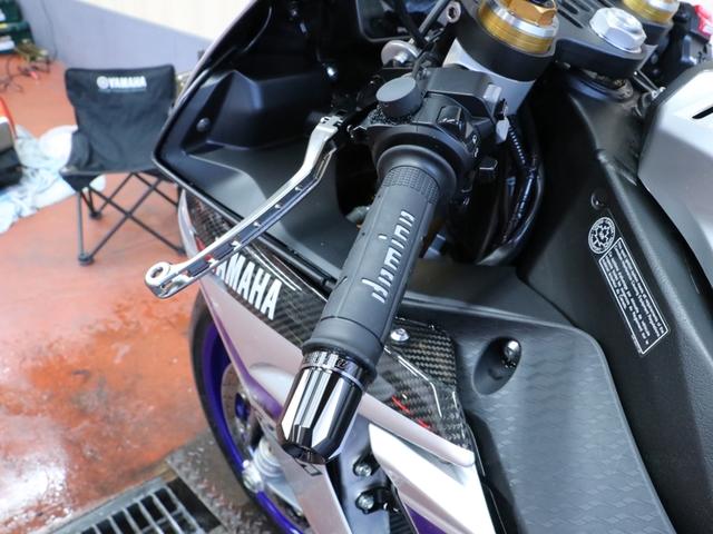 ヤマハ YZF-R1M レバー交換 ブレーキレバー クラッチレバー カスタム