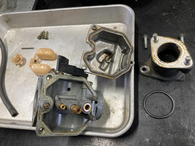 すべてのパーツ掃除完了。