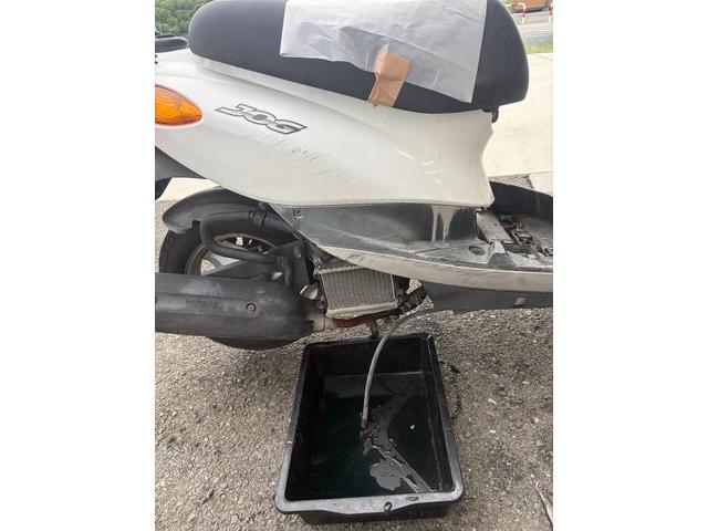 冷却水交換です。