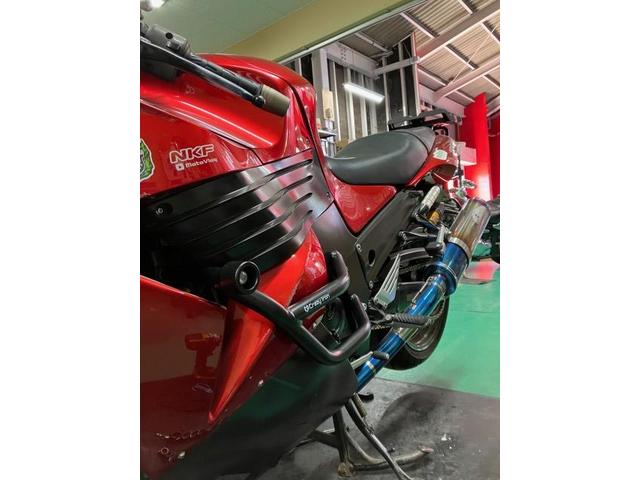 ZZR1400 ZX-14R ｽﾀﾝﾄｹｰｼﾞ （アーバンゲット福岡の作業実績 2023
