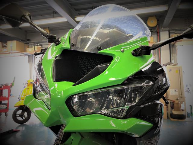 カワサキ エンジンオイル交換 Ninja ZX-6R KAWASAKI オイルフィルター 