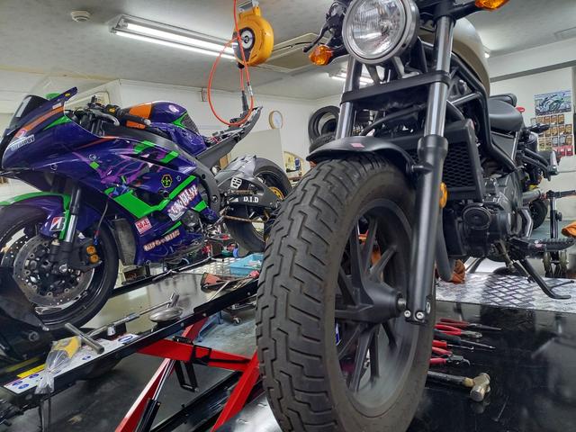 HONDA/レブル250のマフラー交換等の修理作業(Strategy HONDA/レブル250のマフラー交換等の修理作業(Strategy