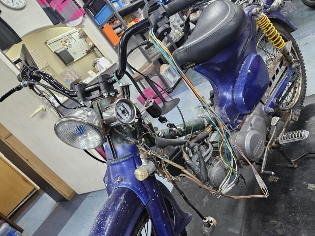 スーパーカブ50の修理【福岡市城南区別府】（バイクショップＳｔｒａｔｅｇｙ福岡中央店の作業実績  2024/11/07）｜バイクの整備・メンテナンス・修理なら【グーバイク】