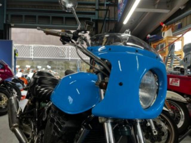 イナズマ400バイク塗装【福岡市城南区】｜バイクの整備